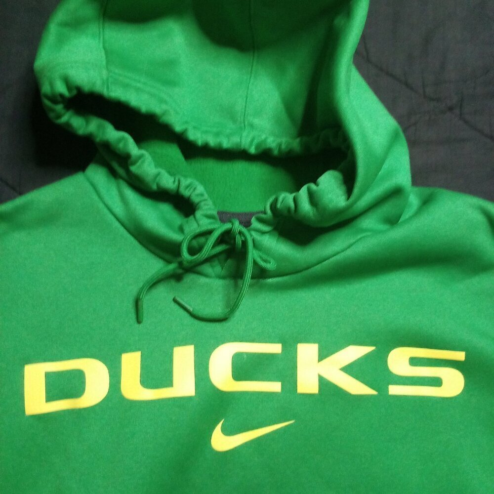 Vintage Nike Dri-Fit Oregon Ducks Hoodie Sweatshirt